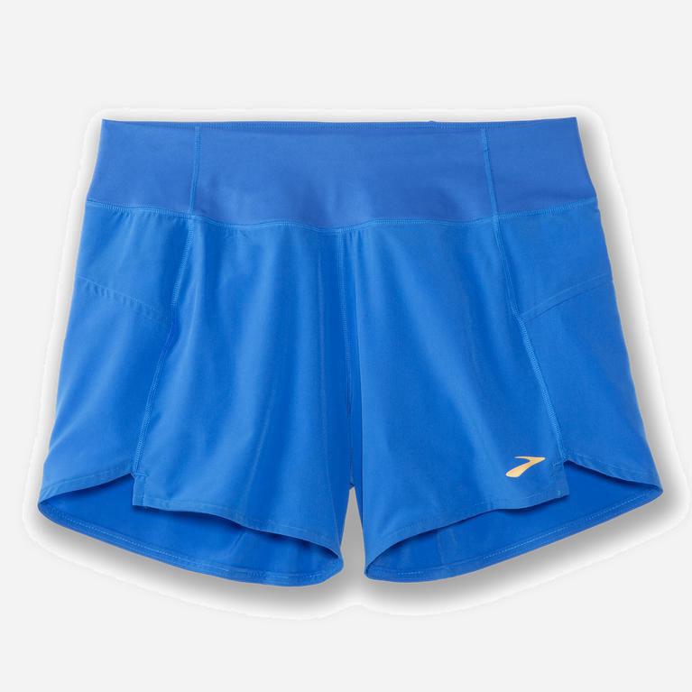 Brooks Chaser 5 NZ - Women's Running Shorts - Blue Bolt (13986-JUSF)